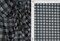 1 Yard Polyester Spandex 80 GSM Mesh Fabric, Plaid Gingham Checkered Print Lightweight 54" Width